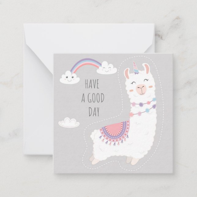 Carte De Correspondance Lama (Devant)
