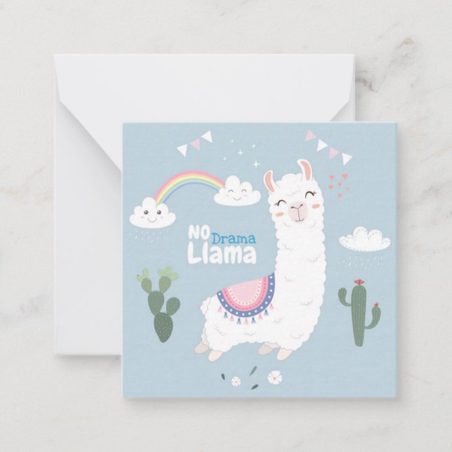 Carte De Correspondance Lama (Devant)