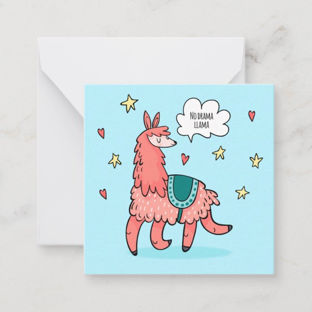 Carte De Correspondance Lama (Devant)