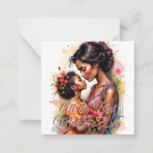 Carte De Correspondance L'art de l'amour pour la fête des mères dans le st