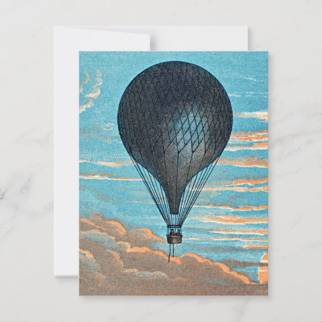 Carte De Correspondance Le Ballon par E. Pichot (Devant)