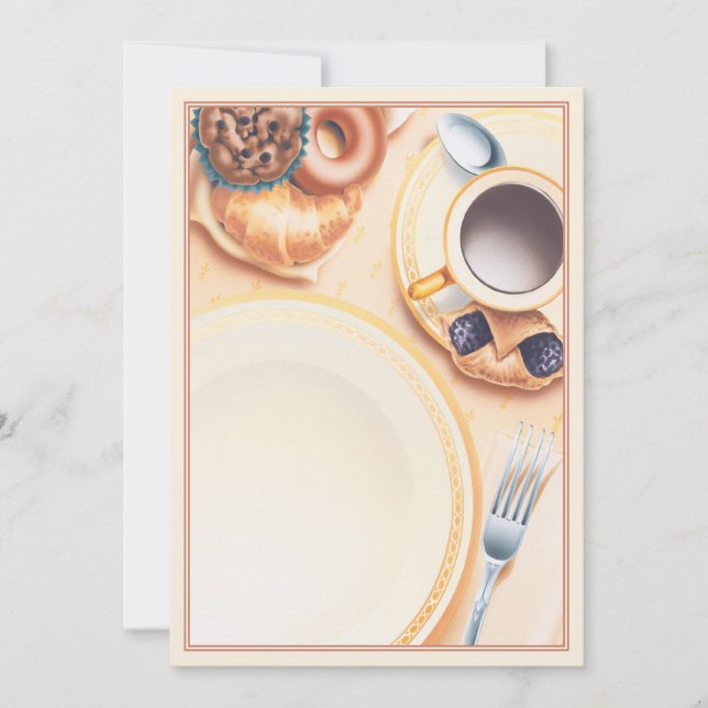 Carte De Correspondance Le Club des petits déjeuners © (Devant)