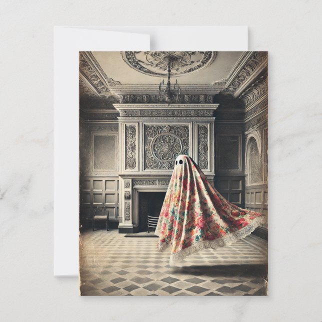 Carte De Correspondance Le Coeur et l'Hollow - note victorienne gothique C (Devant)