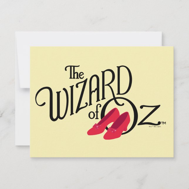 Carte De Correspondance Le Logo Wizard Of Oz™ (Devant)