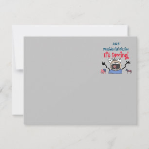 Carte De Correspondance L'élection présidentielle de 2024, c'est à venir !