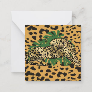 Carte De Correspondance Leopard