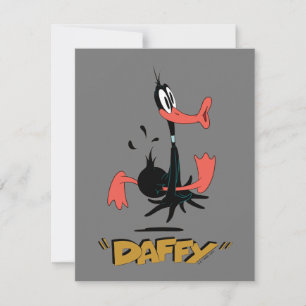 Carte De Correspondance Les rires rétro de LOONEY TUNES™  DAFFY DUCK™