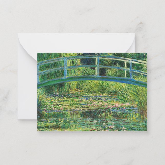 Carte De Correspondance L'étang Water-Lily, 1899 par Claude Monet (Devant)