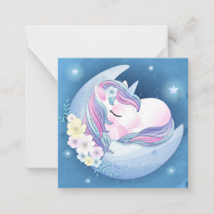 Carte De Correspondance Licorne