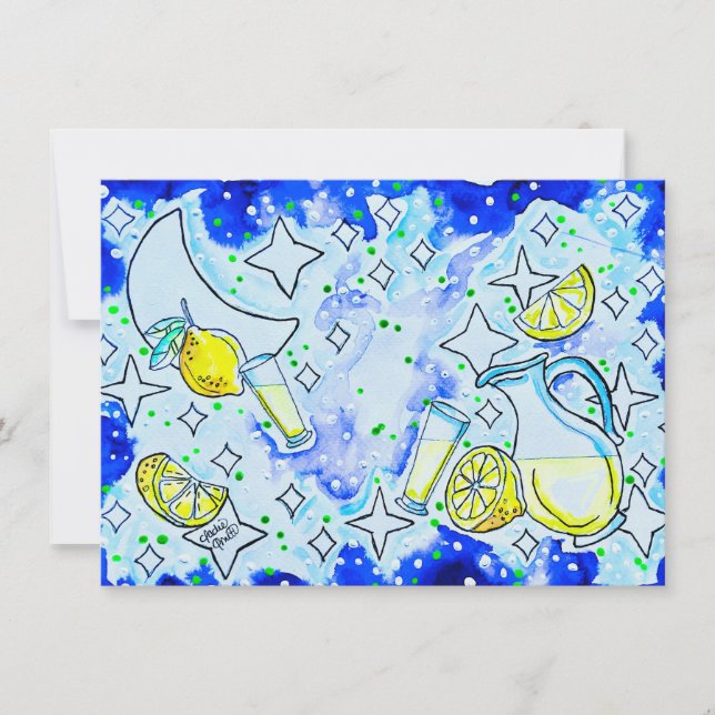 Carte De Correspondance Limonade (Devant)