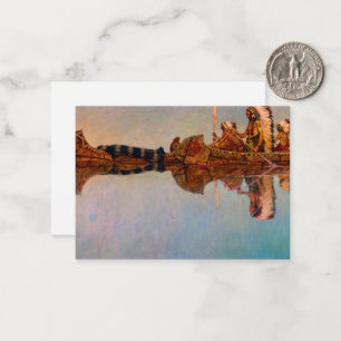 Carte De Correspondance L'inhumation de Newell Convers Wyeth