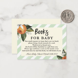 Carte De Correspondance Little Cutie Clementine Baby shower Livres Pour Bé
