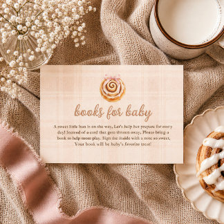 Carte De Correspondance Livres pour Bébé à la Fête de Naissance - Insertio
