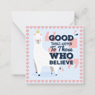 Carte De Correspondance Llama