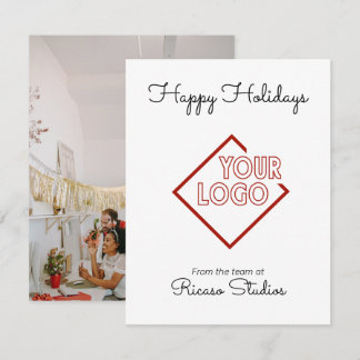 Carte De Correspondance Logo de Happy Holidays Business Corporation