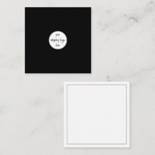 Carte De Correspondance Logo d'entreprise minimaliste personnalisé
