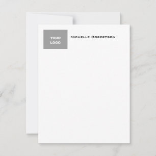 Carte De Correspondance Logo minimaliste professionnel simple moderne