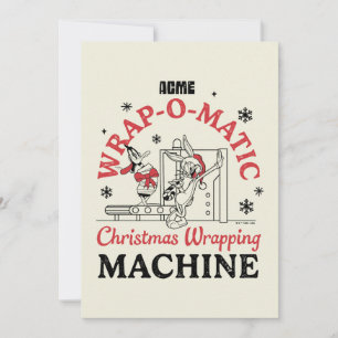 Carte De Correspondance LOONEY TUNES™ Machine à emballer ACME Wrap-O-Mat