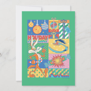 Carte De Correspondance LOONEY TUNES™   Plaisir des Fêtes