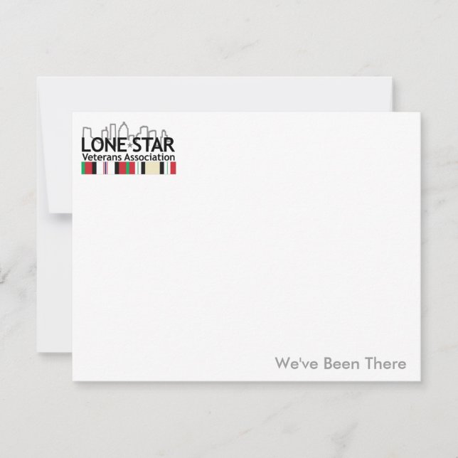 Carte De Correspondance LSVA Remerciements (Devant)