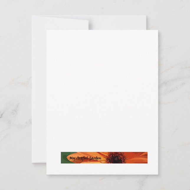 Carte De Correspondance Luna Goddess Flat Note Card (Dos)