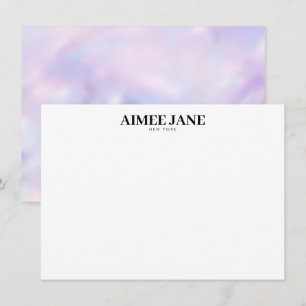 Carte De Correspondance Luxueux Minimaliste Boutique Tie Dye Gras