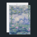 Carte De Correspondance Lys d'eau par Claude Monet, 1916 - 1919<br><div class="desc">Monet - une célébration des Maîtres d'Art</div>