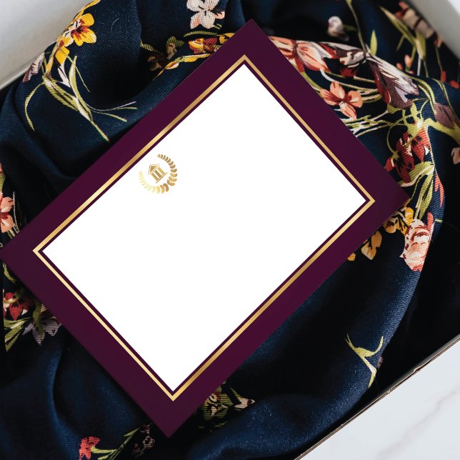 Carte De Correspondance Magenta Legal Professionnel de luxe (Créateur téléchargé)