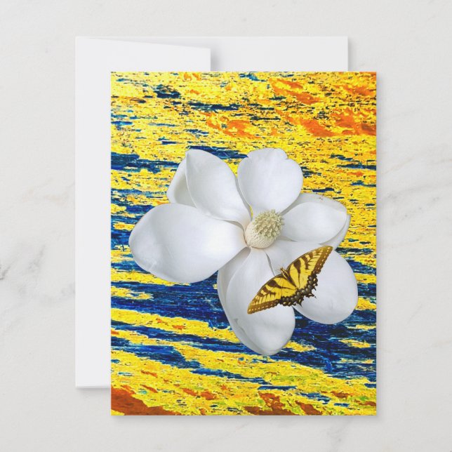 Carte De Correspondance Magnolia Print, Value Poster Paper (Semi-Gloss) (Devant)