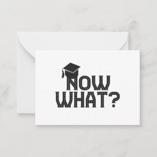 Carte De Correspondance Maintenant Quel Drôle Diplôme Principal Cadeau