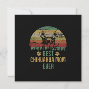 Carte De Correspondance Maman de Chihuahua
