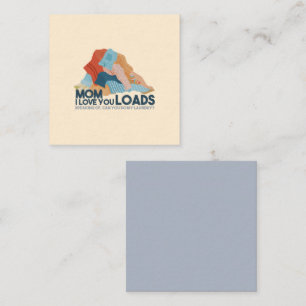 Carte De Correspondance Maman, je t'aime énormément