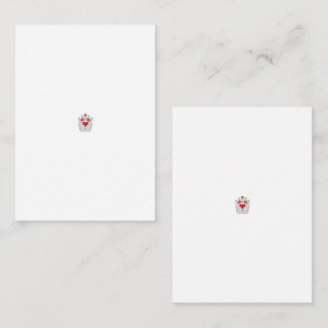 Carte De Correspondance Mandala papillon floral | Design d'art Boho pourpr (Devant / Derrière)