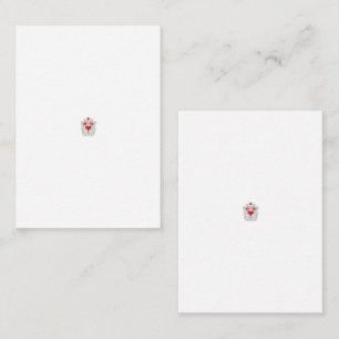 Carte De Correspondance Mandala papillon floral Design d'art Boho pourpr