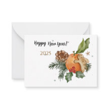 “Mandarin aquarelle du Nouvel An