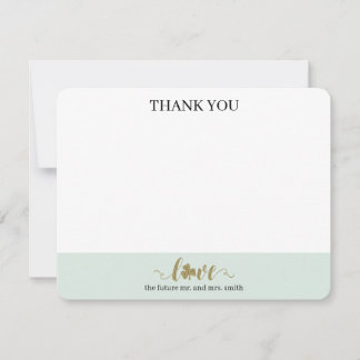 Carte De Correspondance Mariage Saint Patrick's Day Merci des deux