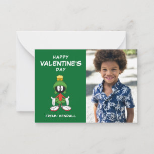 Carte De Correspondance MARVIN LE MARTIEN™ Confus   Saint-Valentin