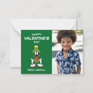 Carte De Correspondance MARVIN LE MARTIEN™ Confus | Saint-Valentin