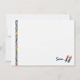 Carte De Correspondance Max Torah Merci A6