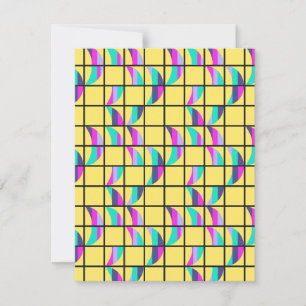 Carte De Correspondance MCM Tic-Tac-Toe