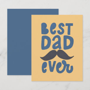 Carte De Correspondance Meilleur Papa du Monde