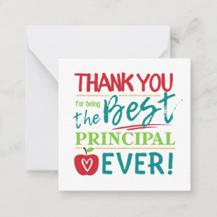 Carte De Correspondance Merci d'être le meilleur directeur que j'aie jamai