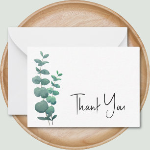 Carte De Correspondance Merci d'Eucalyptus