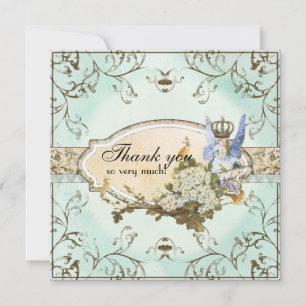 Carte De Correspondance Merci Notes - Féerie enchantée Princesse