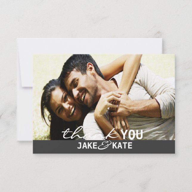 Carte De Correspondance Merci | Nous (Devant)