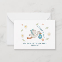 Merci pour venir à notre Baby shower