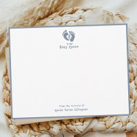 Mignon de la nurserie de Monogramme Bleu
