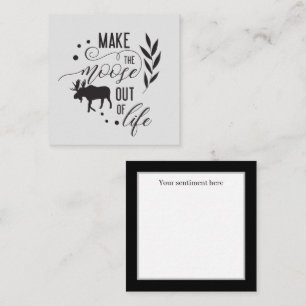 Carte De Correspondance mignon moine vie encouragement ajouter sentiment