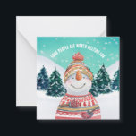 Carte De Correspondance MINI Snowman Certaines Personnes Vaut La Fonte Pou<br><div class="desc">Un charmant MINI carré de 2, 5 pouces. VEUILLEZ NOTER que si vous êtes aux États-Unis, le carré de 2, 5 po est plus petit que le minimum requis pour l'affranchissement américain. Veuillez donc choisir une autre taille si besoin est tel que le carré de 5, 25 po ou l'une...</div>