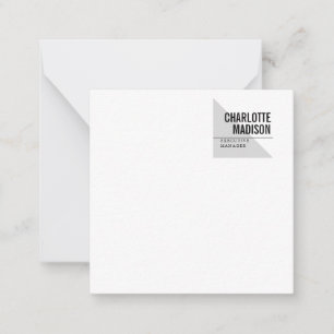 Carte De Correspondance Moderne Simple Tendance Minimaliste Simple